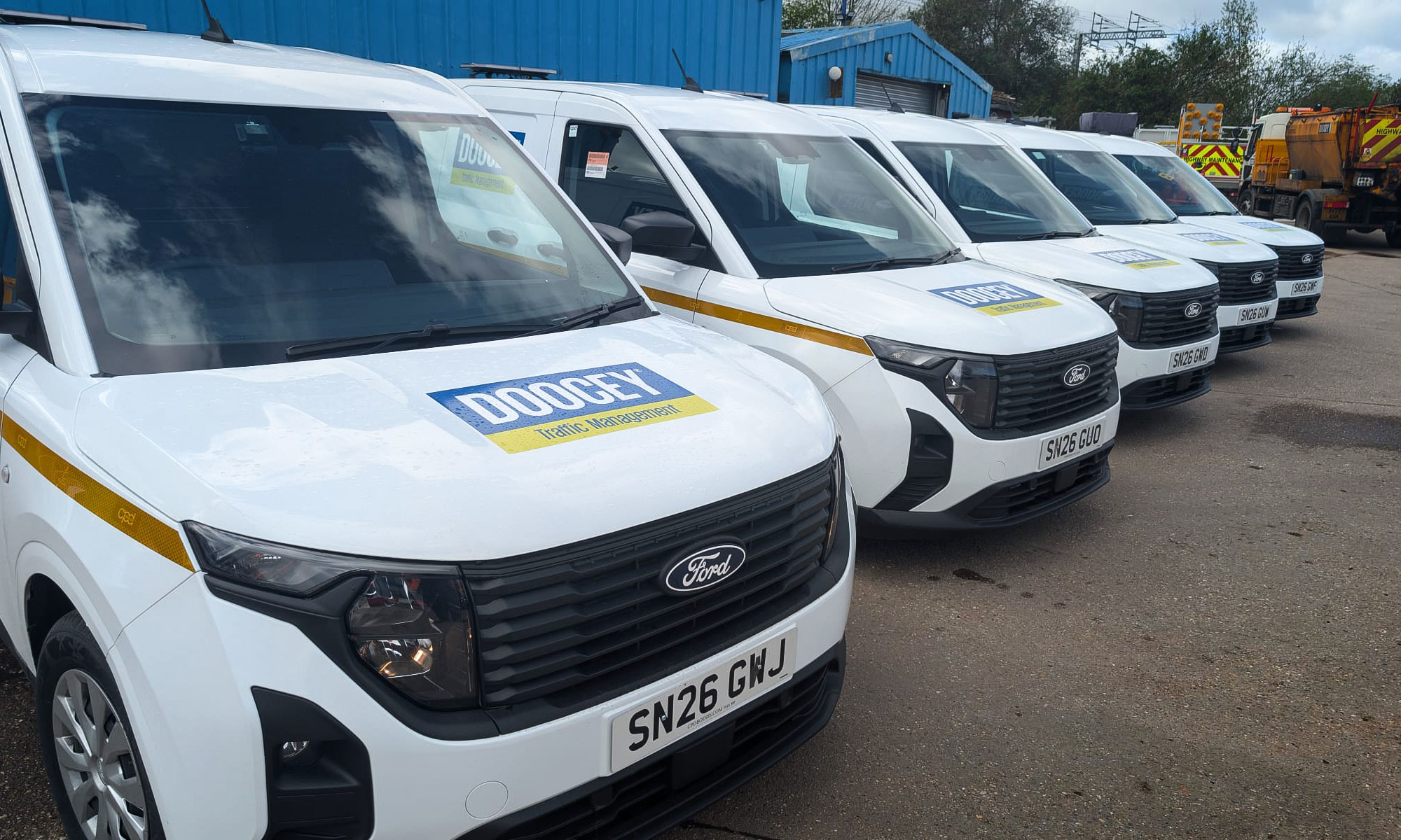 ford, courier, fleet, doocey, traffic, management, dtm