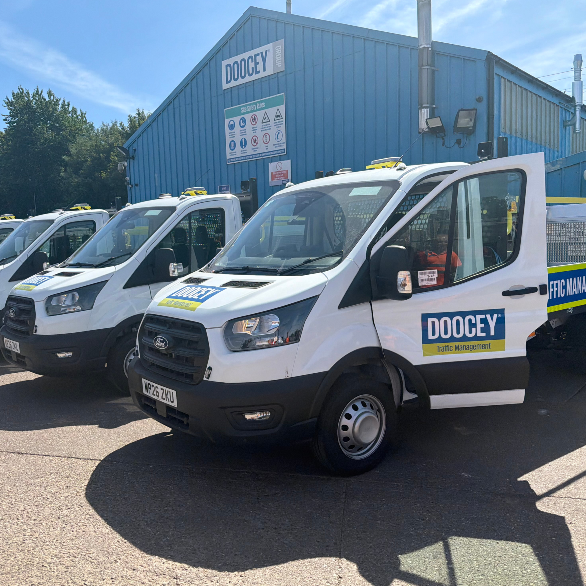 vans, investment, doocey, traffic, management, trucks