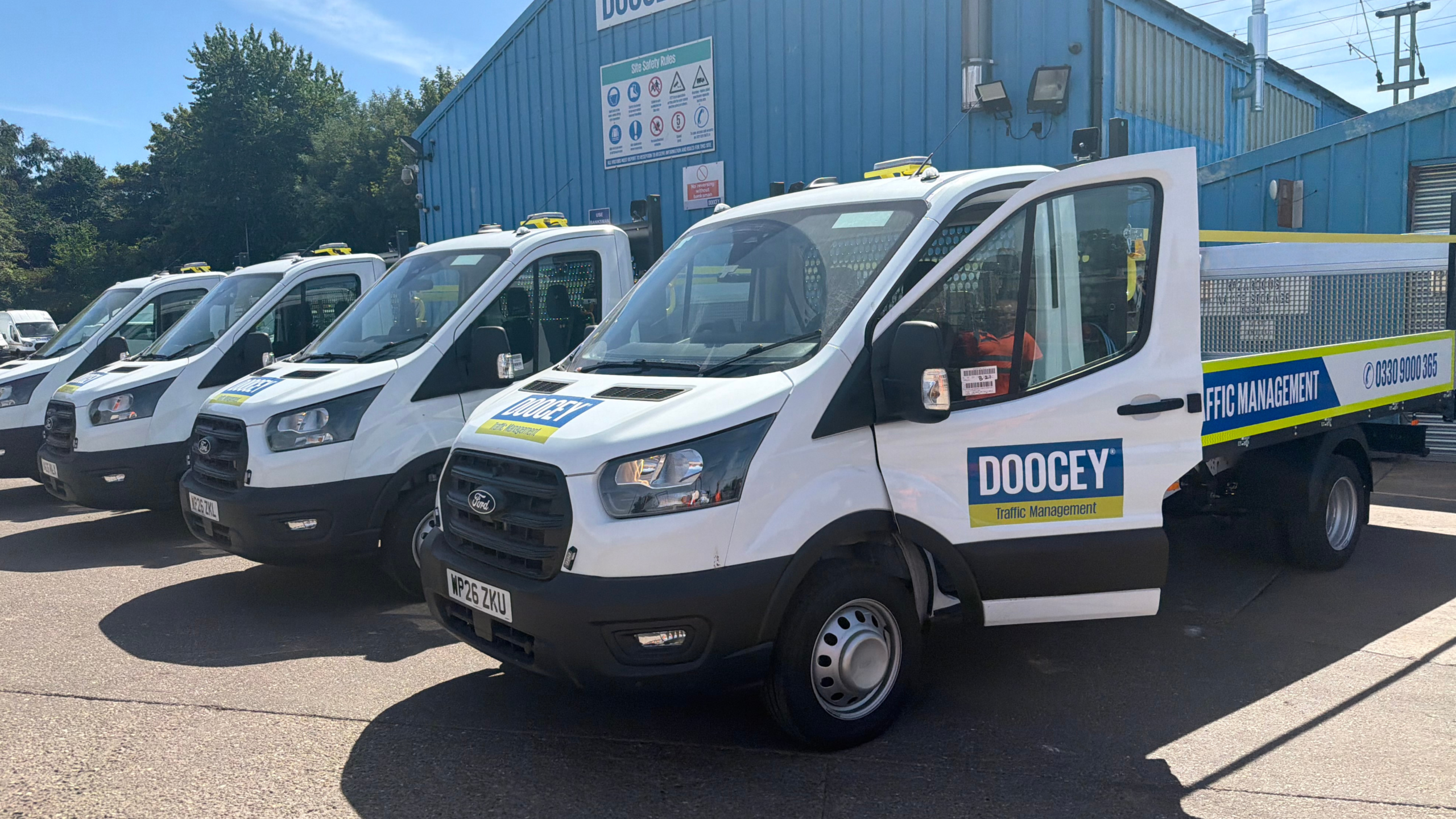 vans, investment, doocey, traffic, management, trucks